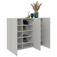 SCHUHSCHRANK Kaschmir  - Kaschmir, Design, Holzwerkstoff (120/100/34cm) - Hom`in