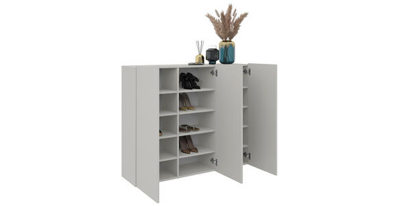 HÄNGESCHUHSCHRANK Kaschmir - Kaschmir, Design, Holzwerkstoff (120/100/34cm) - Hom`in