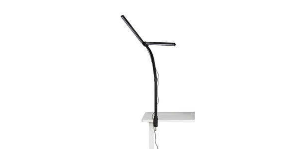 LED-KLEMMLEUCHTE 80/35/71,5 cm   - Schwarz, Basics, Kunststoff/Metall (80/35/71,5cm) - Novel