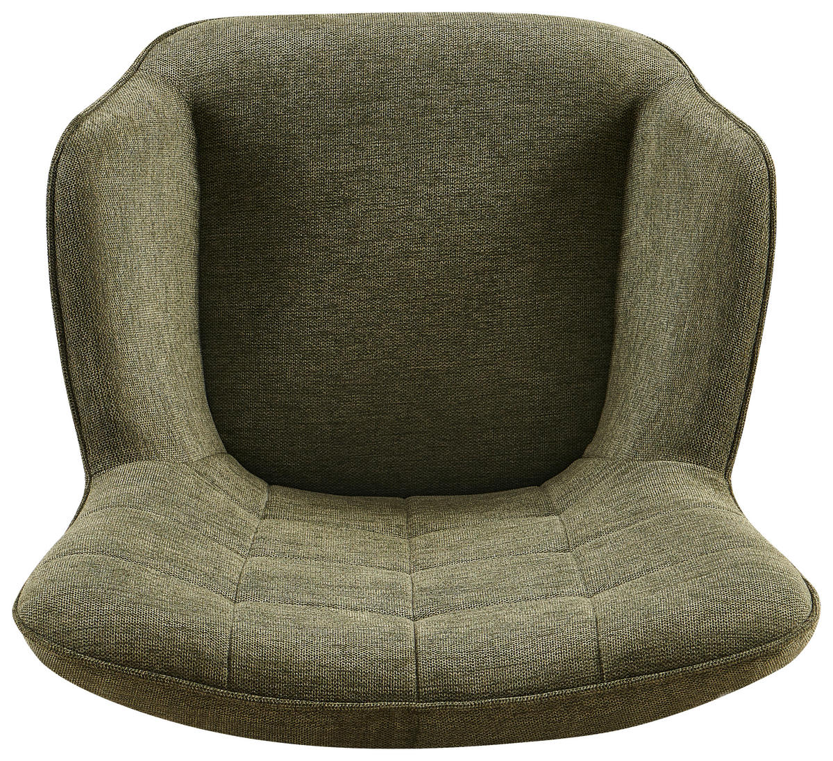 SESSEL in Webstoff Grün  - Grün, Design, Textil/Metall (73/98/79cm) - Ti'me