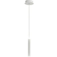 LED-PENDELLEUCHTE Prado 3,7/200 cm   - Weiß, Basics, Metall (3,7/200cm) - Fabas Luce