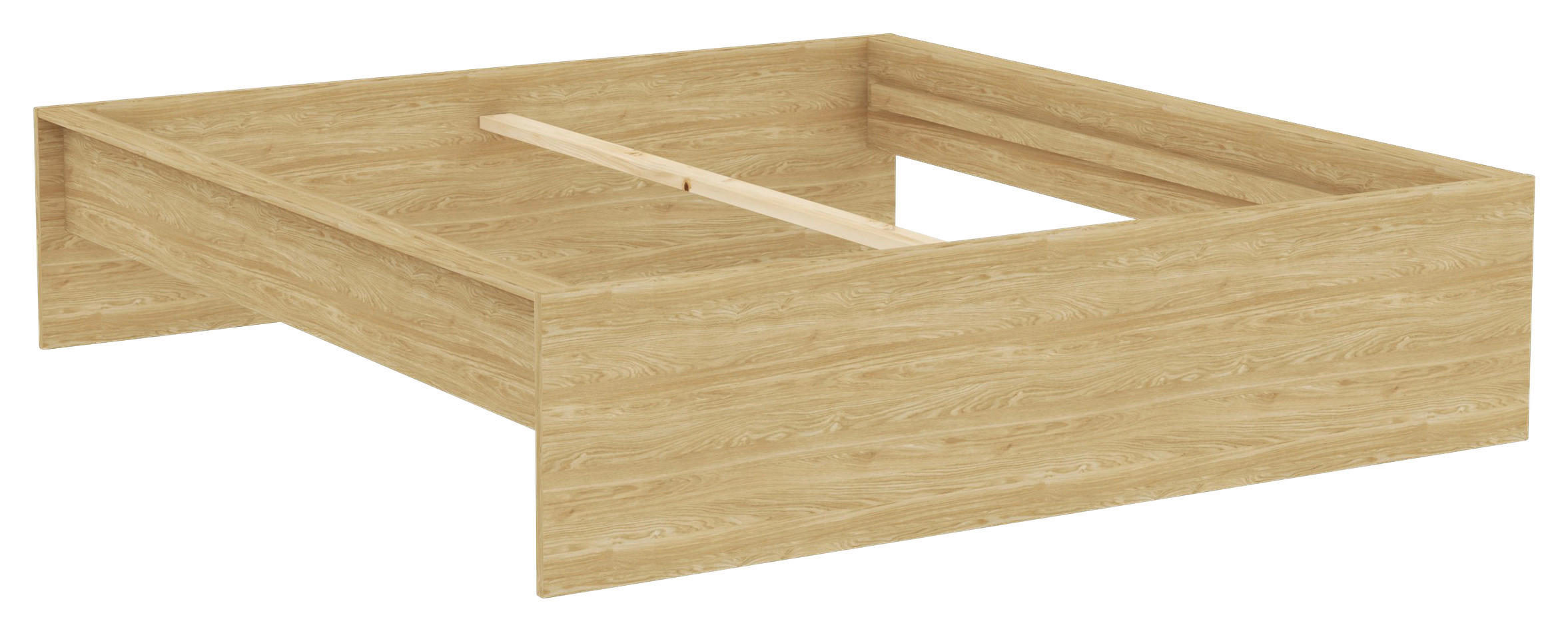 BETTRAHMEN Eichefarben  - Eichefarben, Konventionell, Holzwerkstoff (180/200cm) - Hom`in
