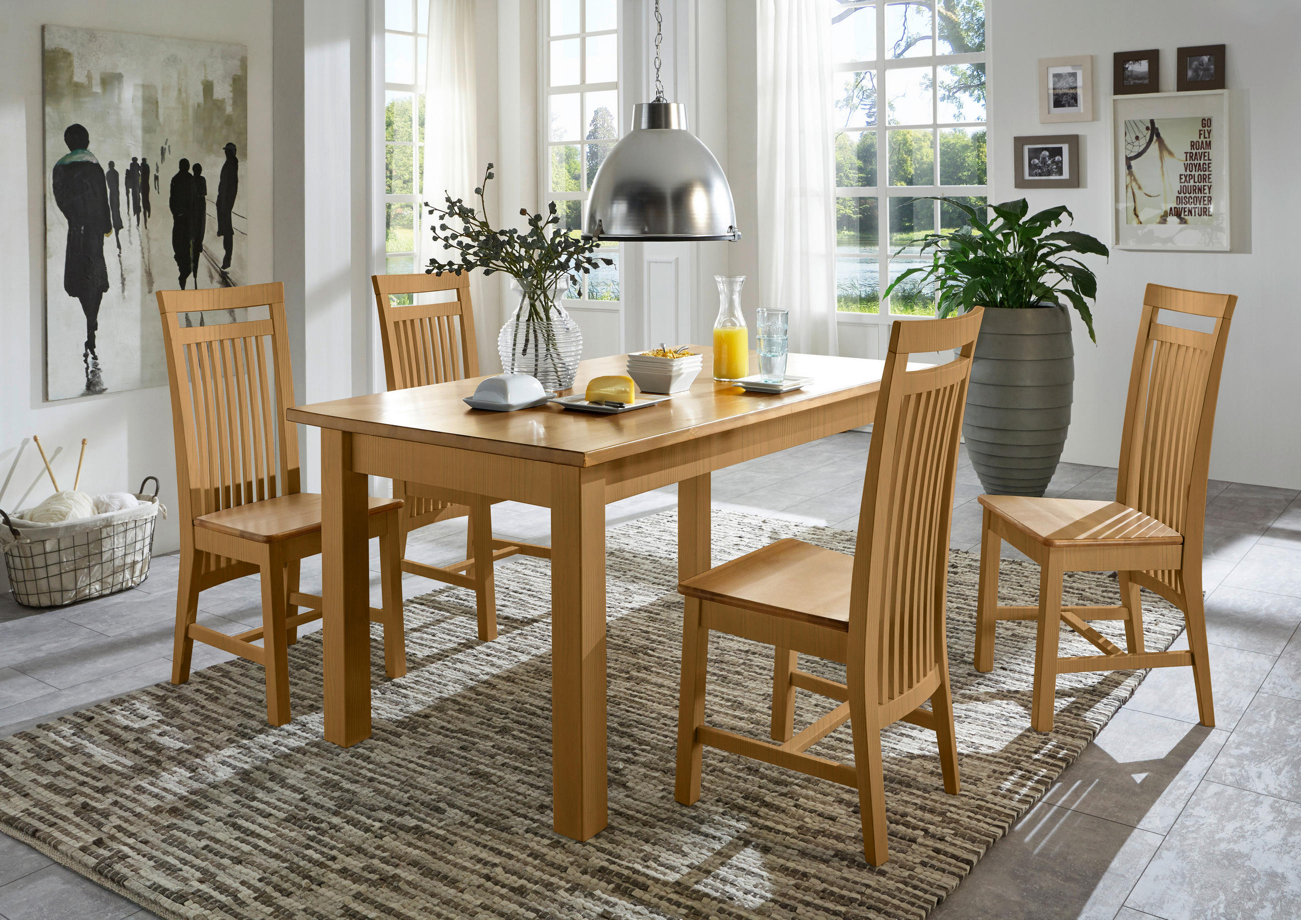 Boxxx Stuhl Laugenfarbig 46x103x48 cm