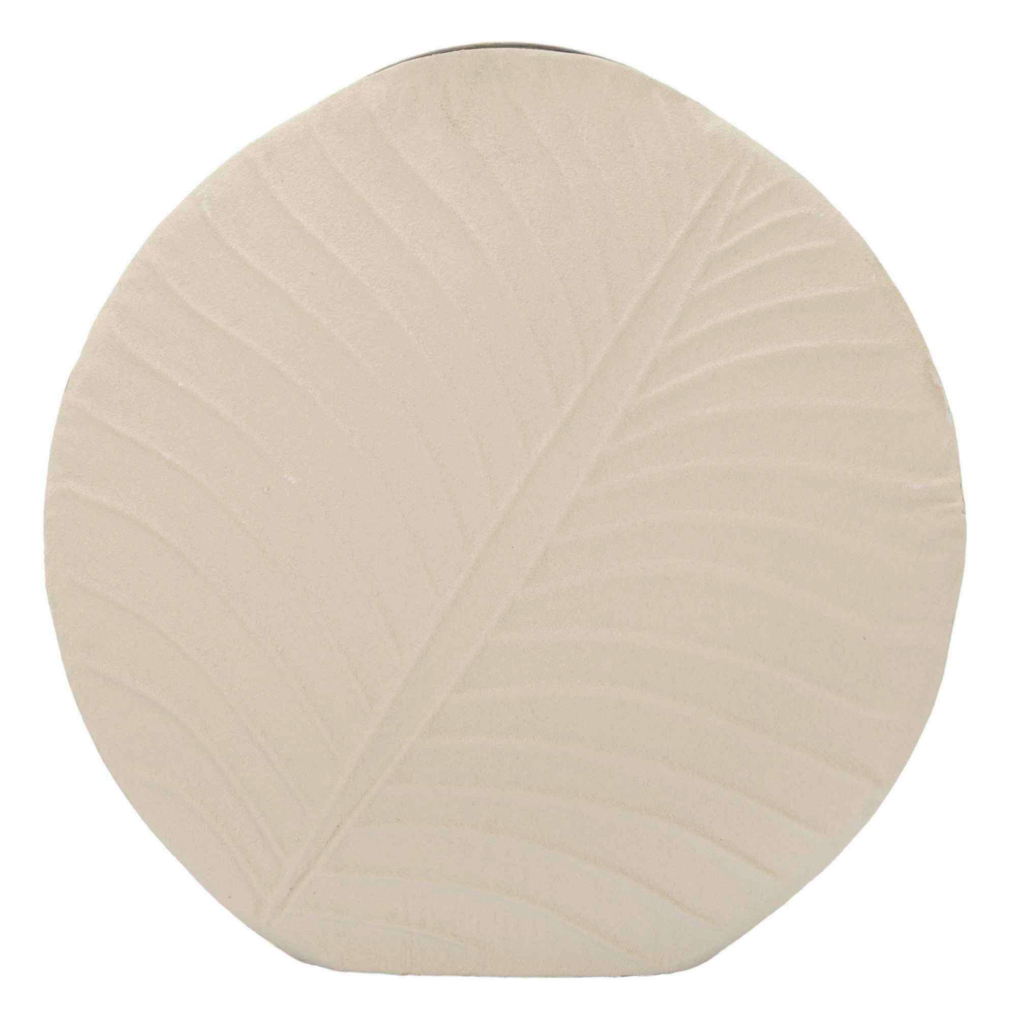 Vase Round Dune Creme B: 41,5 Cm