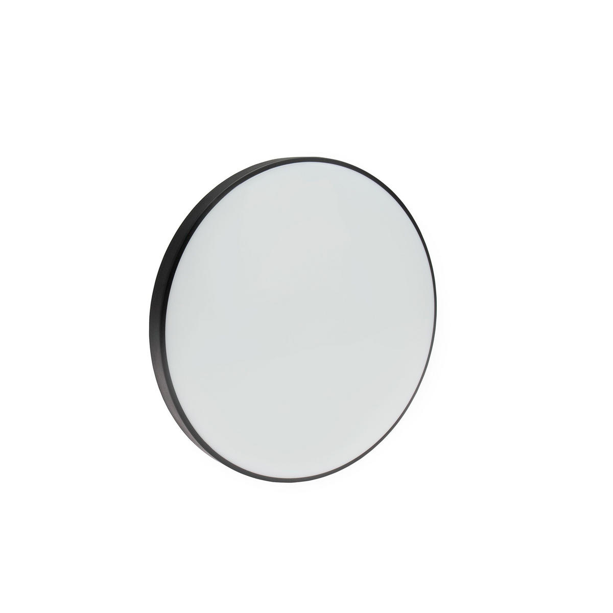 SPOLJNA PLAFONJERA Nymphea zunanje  - bela/crna, Osnovno, plastika (25/5cm)