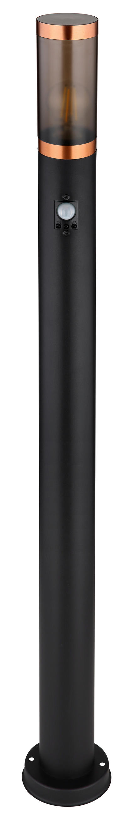 SVJETILJKA VANJSKA  - siva/bakrenaste boje, Design, metal/plastika (12,7/110cm) - Globo