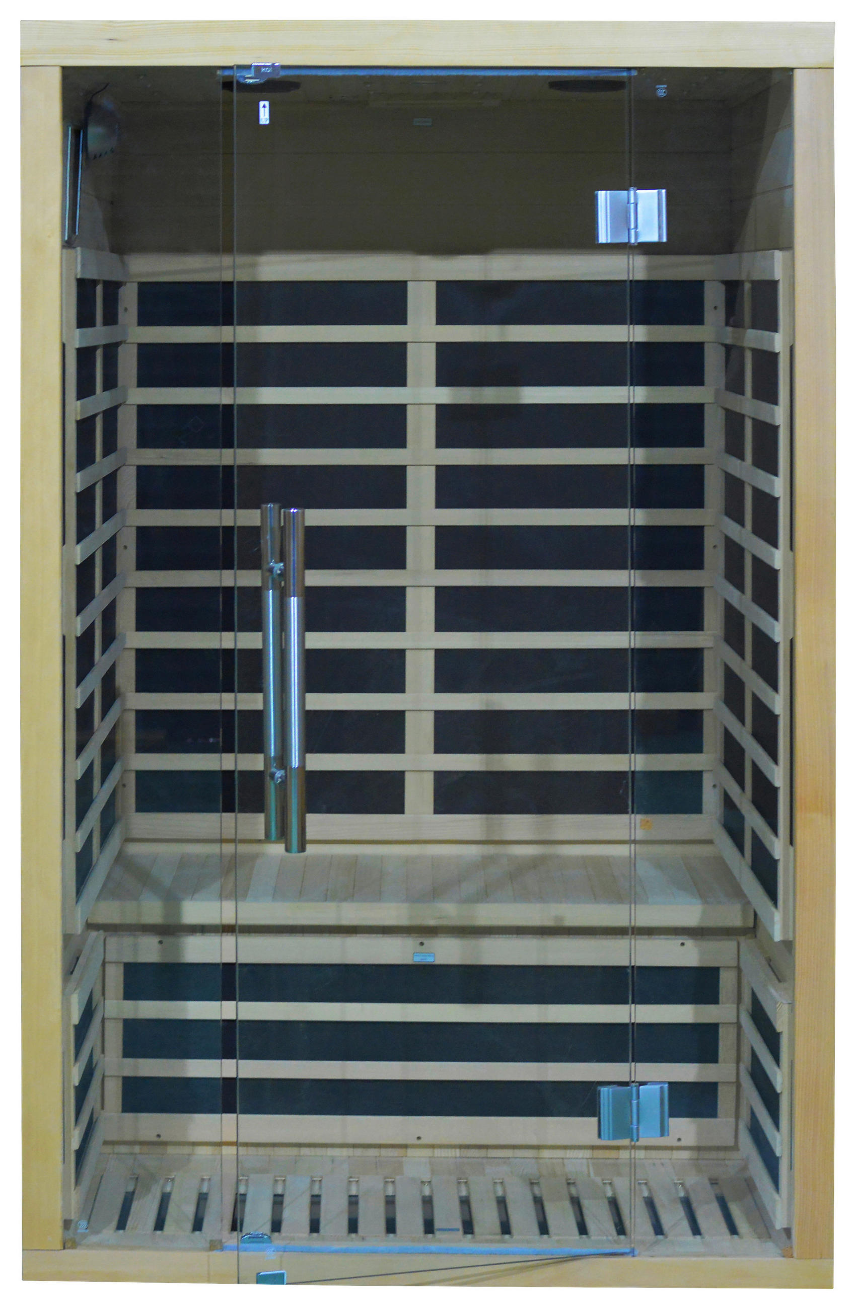 INFRAROTKABINE Skylight P2 - Trend, Glas/Holz (120/105/190cm) - Atrigo