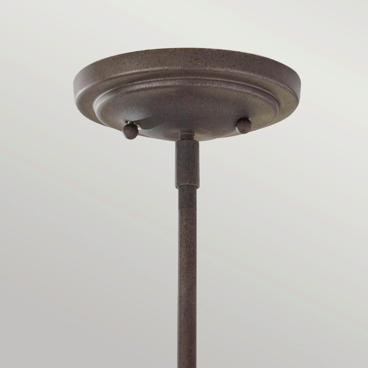 HÄNGELEUCHTE 20.3/28.3 cm    - Rostfarben, Basics, Metall (20.3/28.3cm) - Elstead Lighting