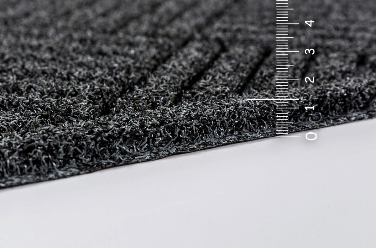FUßMATTE 45/75 cm Scraper Design  - Anthrazit, KONVENTIONELL, Textil (45/75cm)