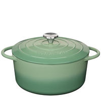 BRATENTOPF PROVENCE 5.3 L  - Jadegrün, Basics, Metall (26/33,5cm) - KÜCHENPROFI