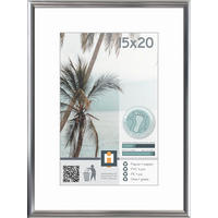 RÁM NA OBRAZY, 1 foto 15 cm x 20 cm - Basics, plast/sklo (15/20cm)