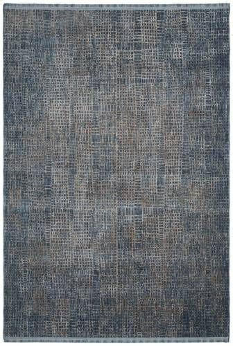 WEBTEPPICH 133/190 cm Sarezzo Blau  - Blau, KONVENTIONELL, Textil (133/190cm) - Schöner Wohnen