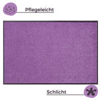 SCHMUTZFANGMATTE  90/150 cm  Lila  - Lila, Basics, Kunststoff/Textil (90/150cm) - Hanse Home