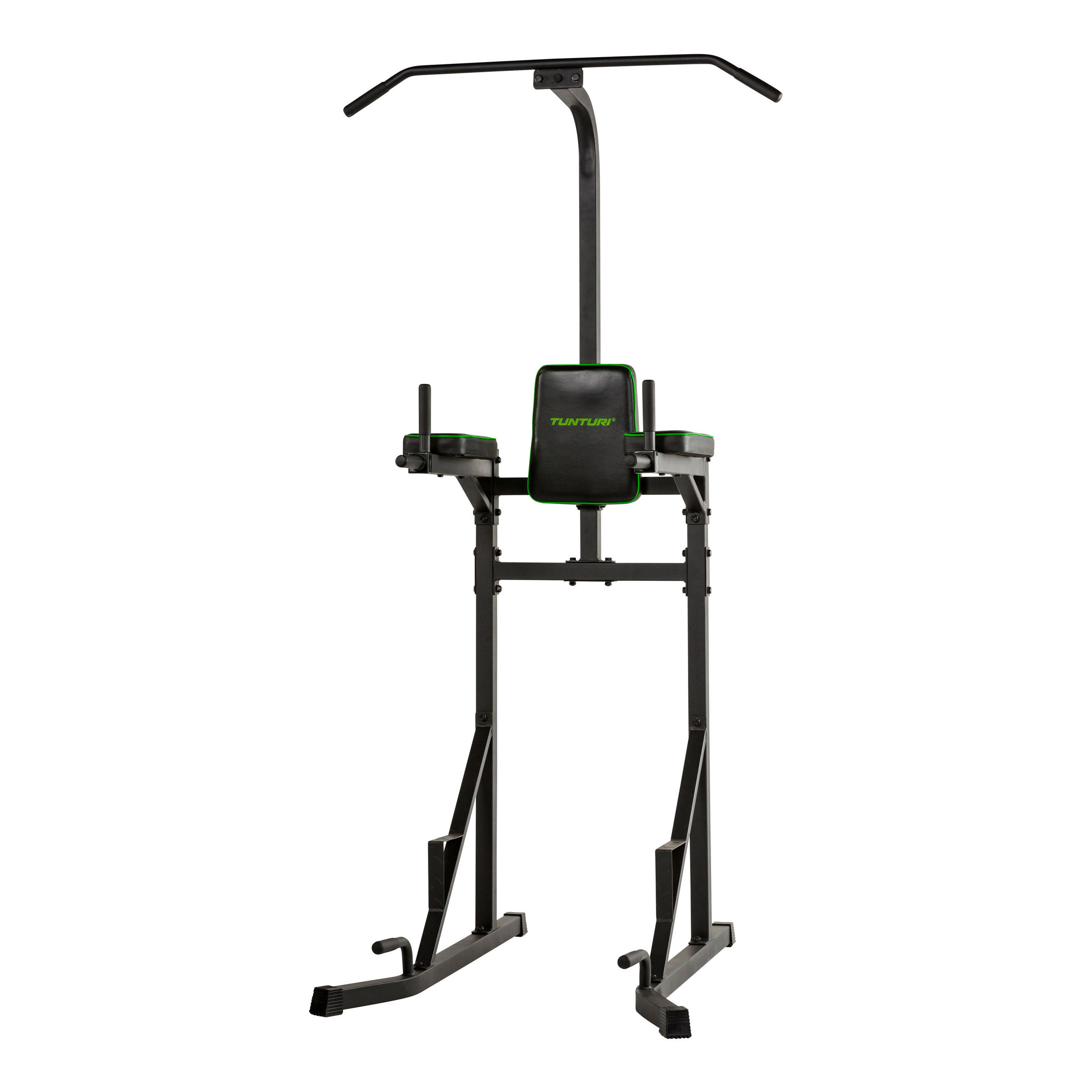 KRAFTSTATION  - Schwarz, KONVENTIONELL, Holz/Kunststoff (120/104/215cm)