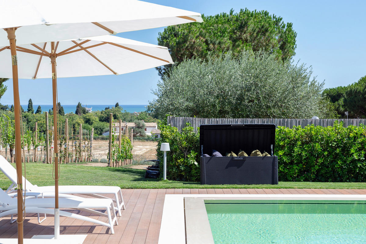 KISSENBOX 148/72/64 cm  - Anthrazit, MODERN, Kunststoff (148/72/64cm)