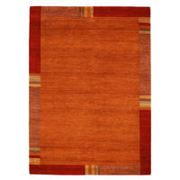 WOLLTEPPICH 70/140 cm Sensation Silk Lakir Kastanienfarben  - Kastanienfarben, Basics, Textil (70/140cm) - Cazaris