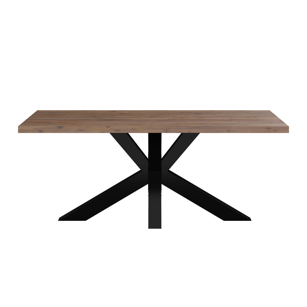 GARTENTISCH  - Akaziefarben, MODERN, Holz/Metall (180/76/100cm) - Ambia Garden