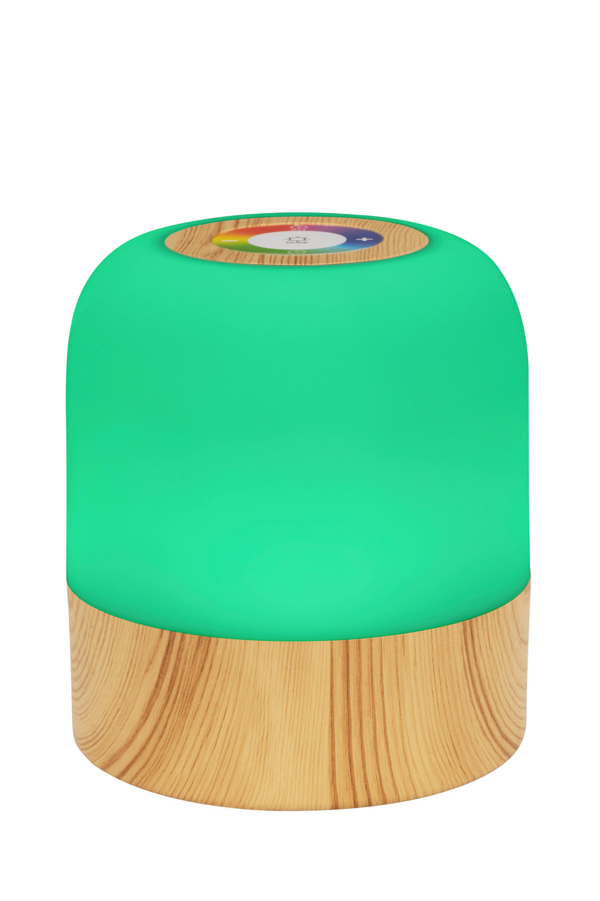 AKKU-TISCHLEUCHTE 7/8 cm   - Eschefarben/Weiß, LIFESTYLE, Kunststoff (7/8cm) - Novel