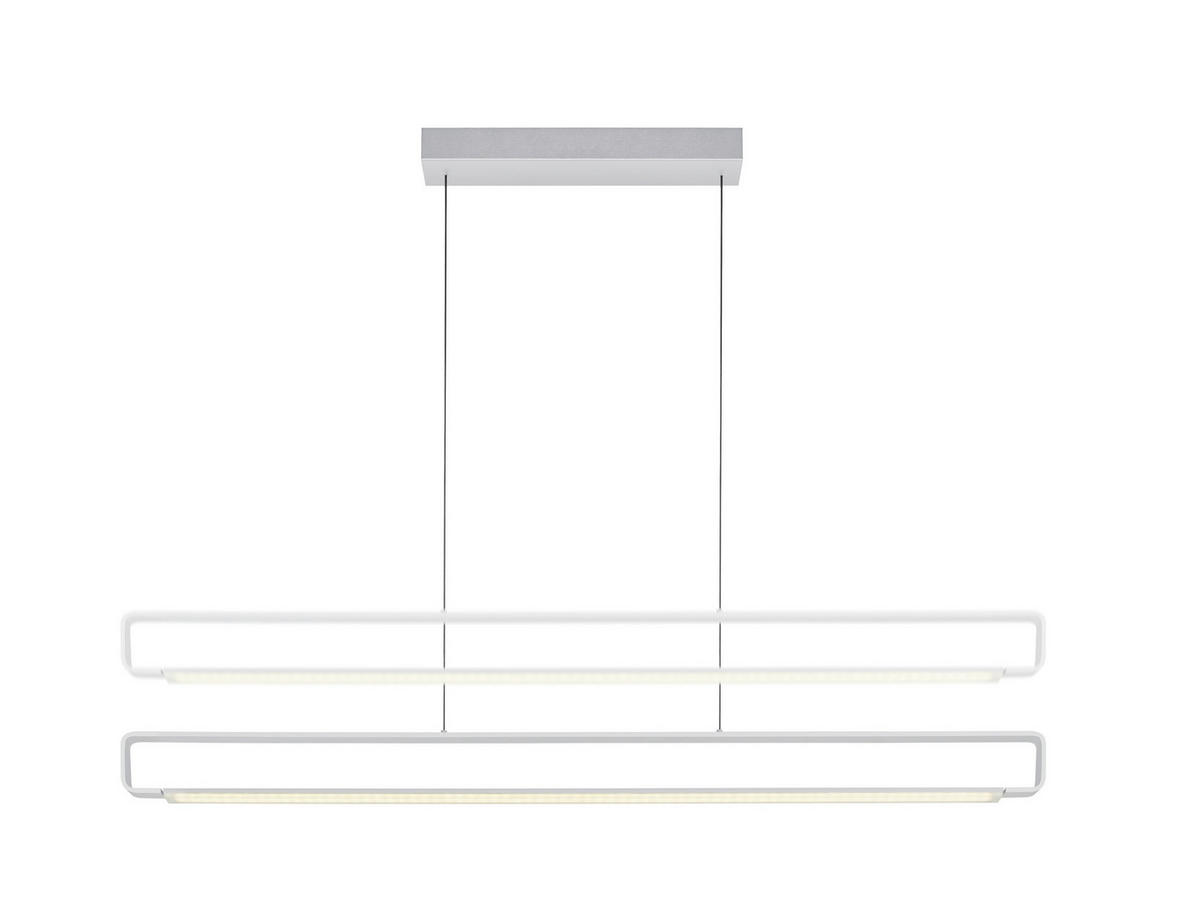 LED-HÄNGELEUCHTE 120 cm  - Basics, Metall (120cm) - Hell