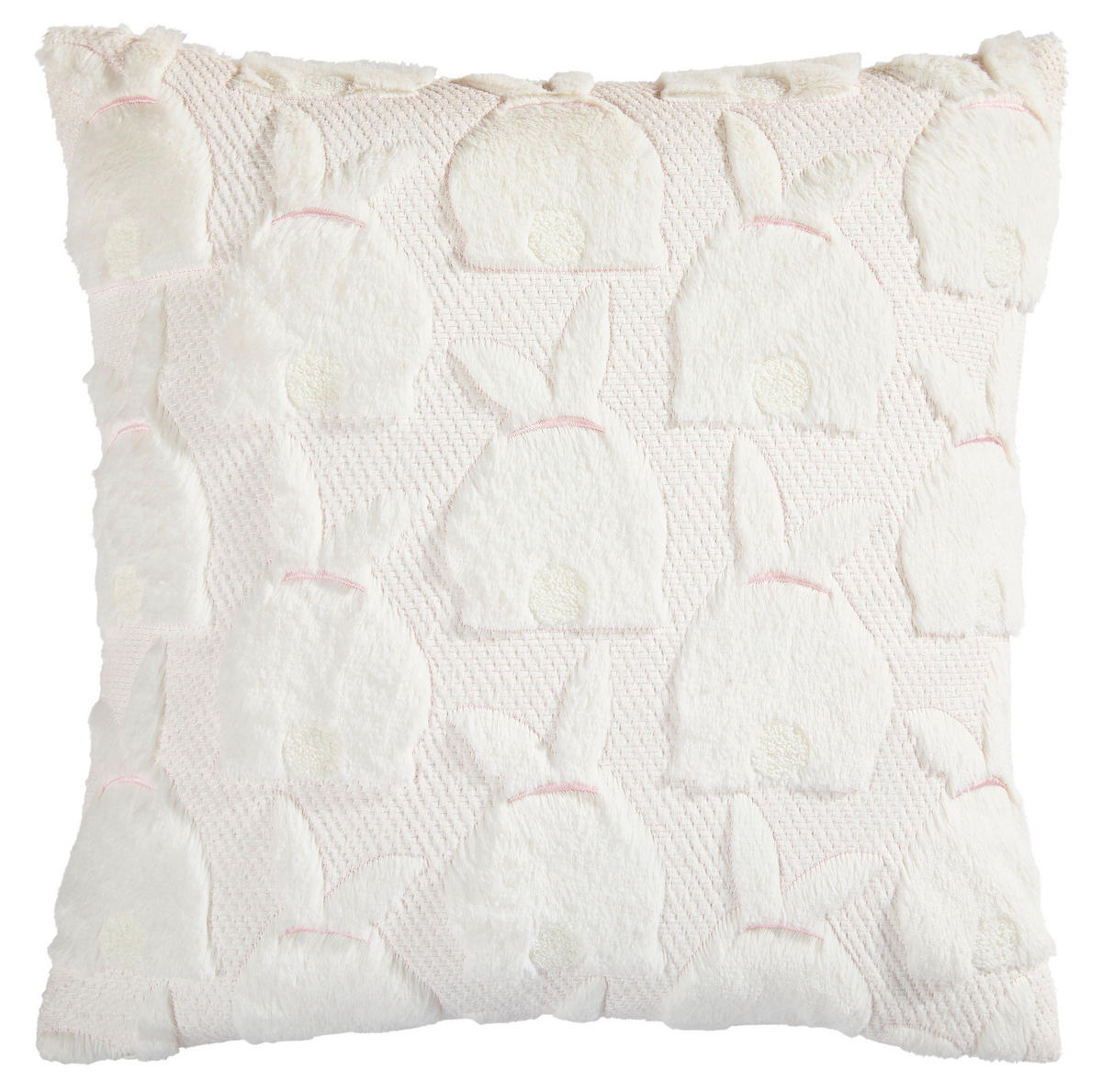 KISSENHÜLLE 45/45 cm  - Weiß, Textil (45/45cm) - Novel