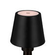AKKU-TISCHLEUCHTE Norfolk 11/12,2 cm  - Schwarz, Design, Metall (11/12,2cm) - Novel