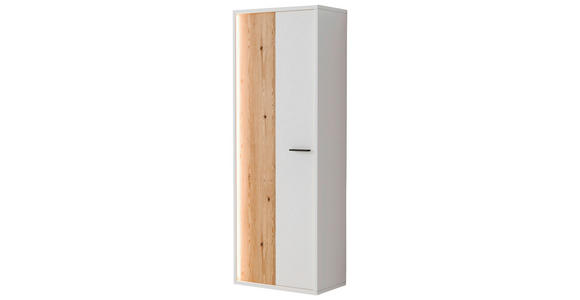 GARDEROBENSCHRANK  in 65/181/37 cm  - Eichefarben/Anthrazit, Design, Holzwerkstoff/Metall (65/181/37cm) - Xora