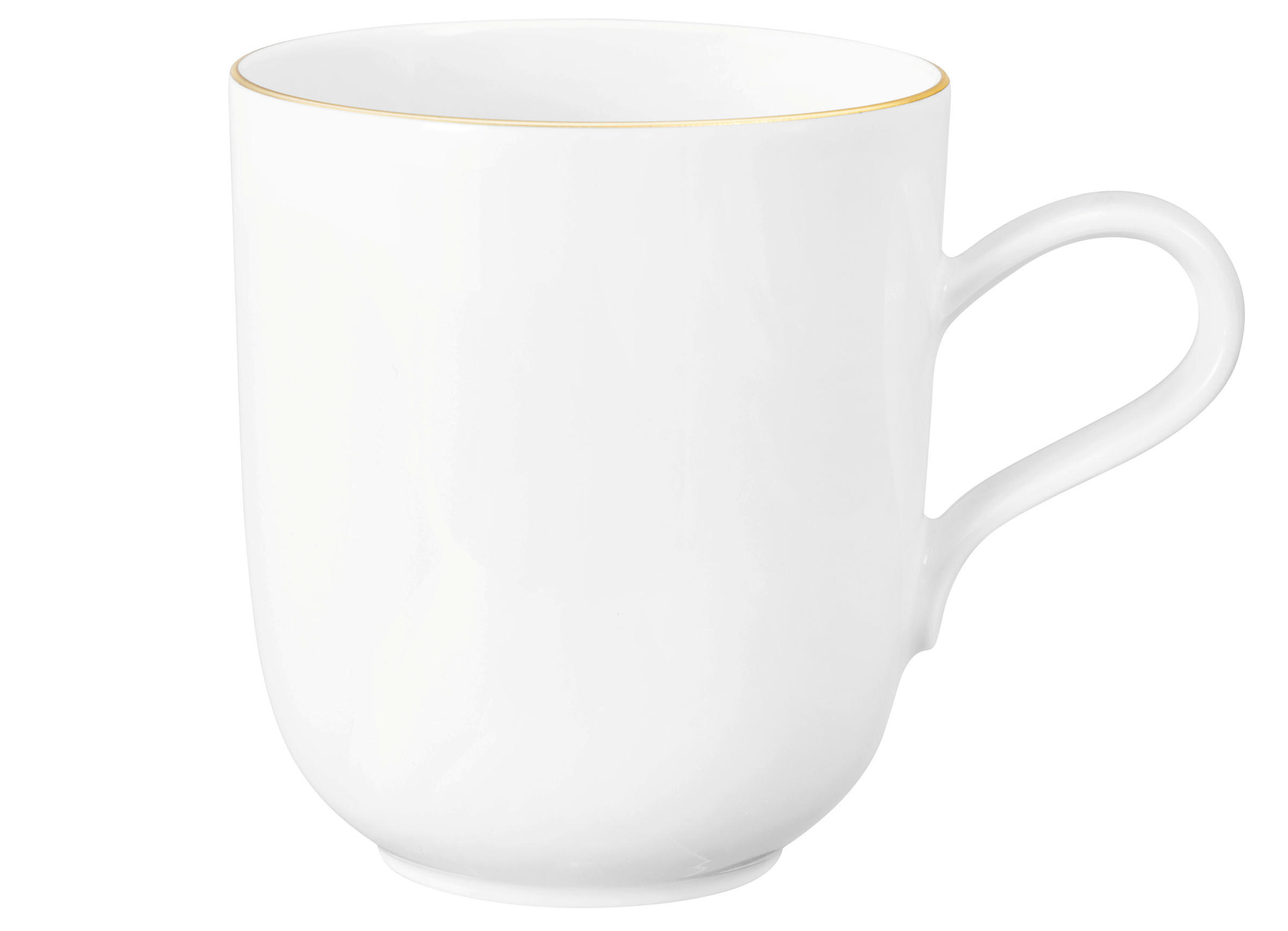 KAFFEEBECHER Liberty    - Weiß, Basics, Keramik (0,4l) - Seltmann Weiden