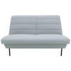2-SITZER-SOFA Hellblau  - Schwarz/Hellblau, Design, Textil/Metall (145/92/103cm) - LOOKS by W.Joop