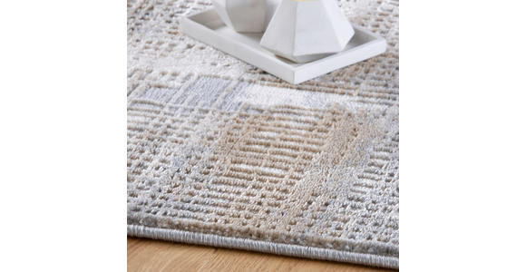 WEBTEPPICH 80/150 cm My Salsa  - Taupe, Design, Textil (80/150cm) - Novel