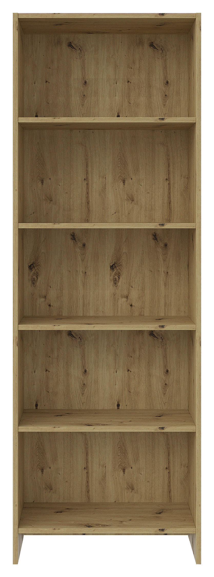 REGAL Eiche Artisan  - Eiche Artisan, Design, Holzwerkstoff (60/175/24cm) - Carryhome