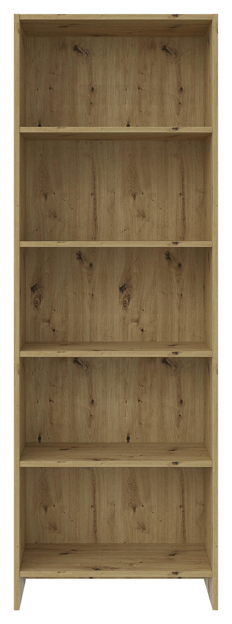 REGAL Eiche Artisan  - Eiche Artisan, Design, Holzwerkstoff (60/175/24cm) - Carryhome