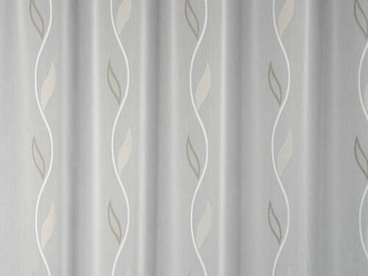 PERDEA TIP PLASĂ  - maro/alb, Basics, textil (290cm) - Laguna