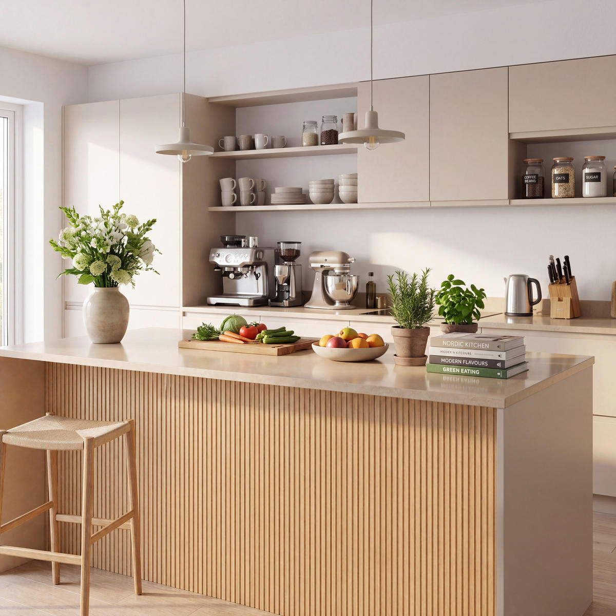 AKUSTIKPANEEL Lean  - Eichefarben/Beige, KONVENTIONELL, Holz/Kunststoff (120/28/1.6cm) - Novel