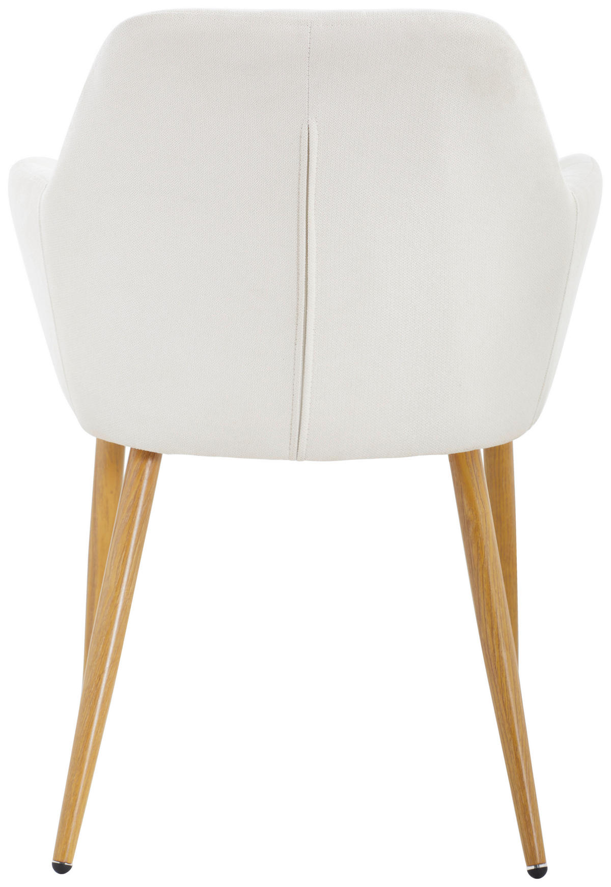 ARMLEHNSTUHL  in Eisen Samt  - Eichefarben/Beige, MODERN, Textil/Metall (57/82/60cm) - MID.YOU