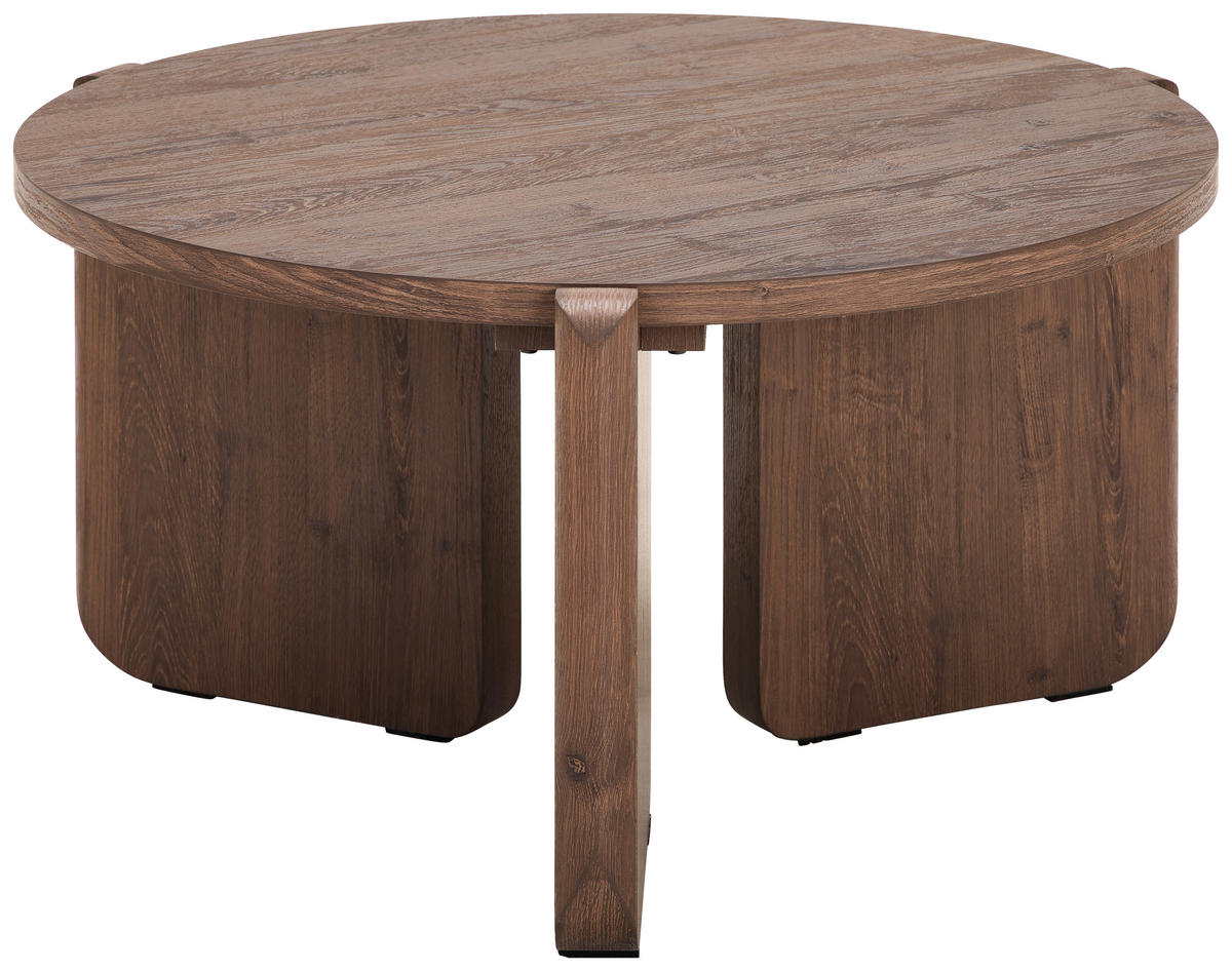 COUCHTISCH in Holzwerkstoff 83/83/40 cm  - Braun, Design, Holzwerkstoff (83/83/40cm) - Livetastic