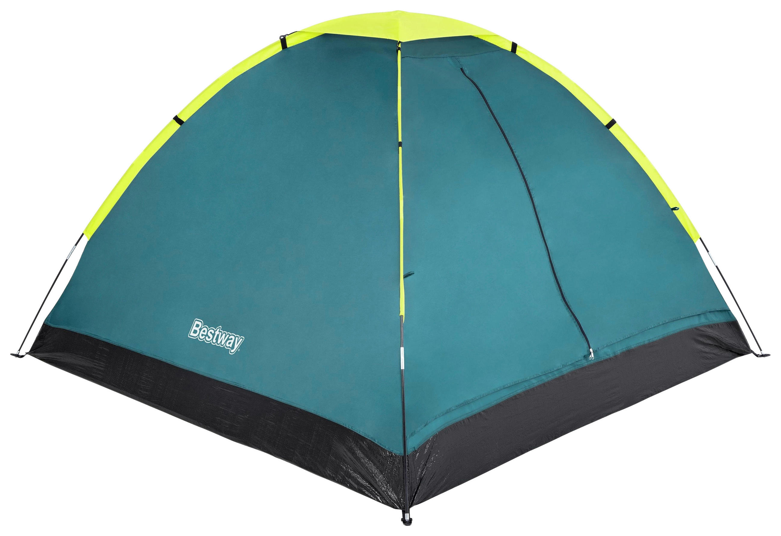 ZELT - Dunkelgrün, KONVENTIONELL, Glas/Kunststoff (210/210/130cm) - Bestway