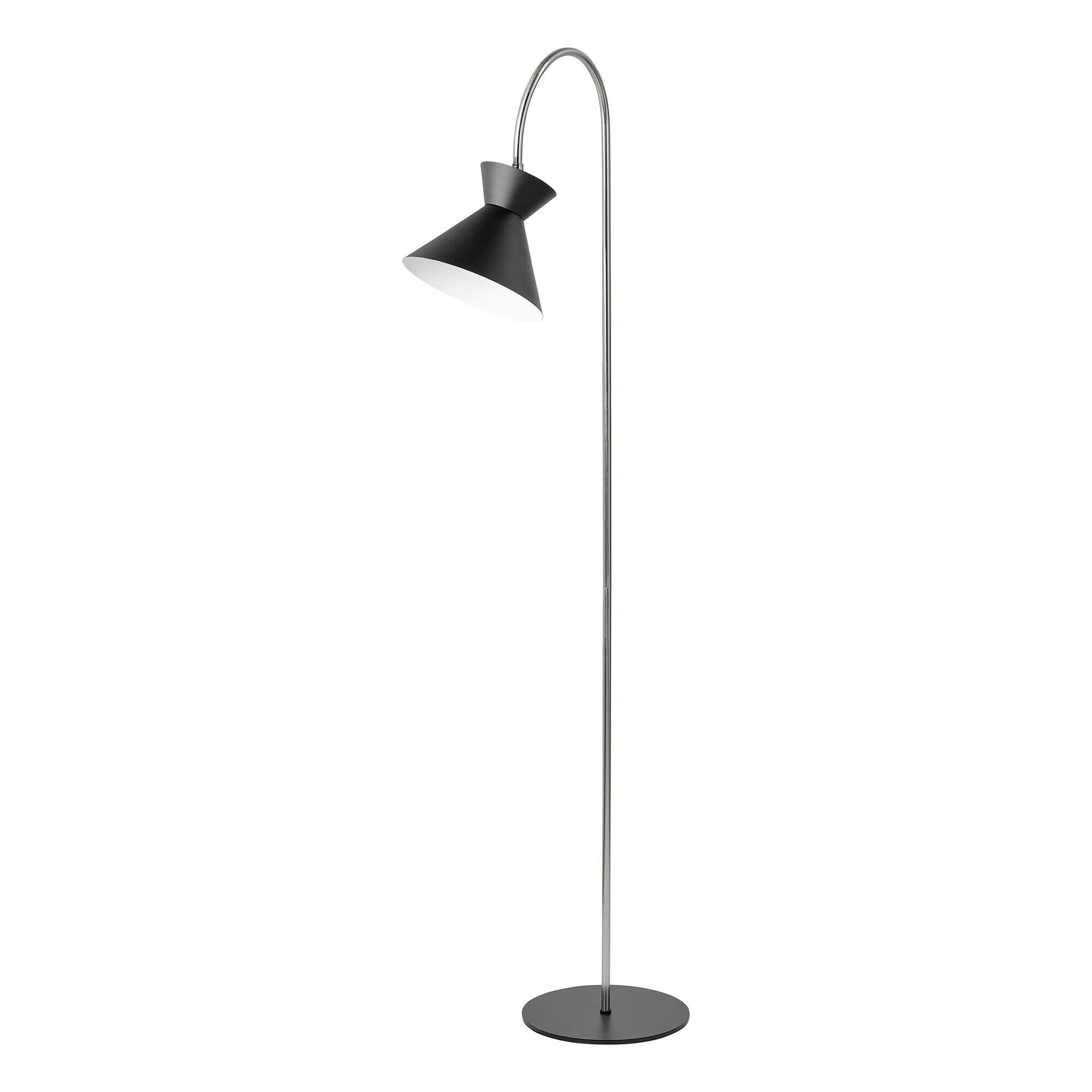 STEHLEUCHTE 24/45/140 cm - Schwarz, Basics, Metall (24/45/140cm) - Osram