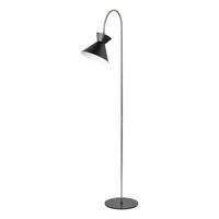 STEHLEUCHTE 24/45/140 cm    - Schwarz, Basics, Metall (24/45/140cm) - Osram