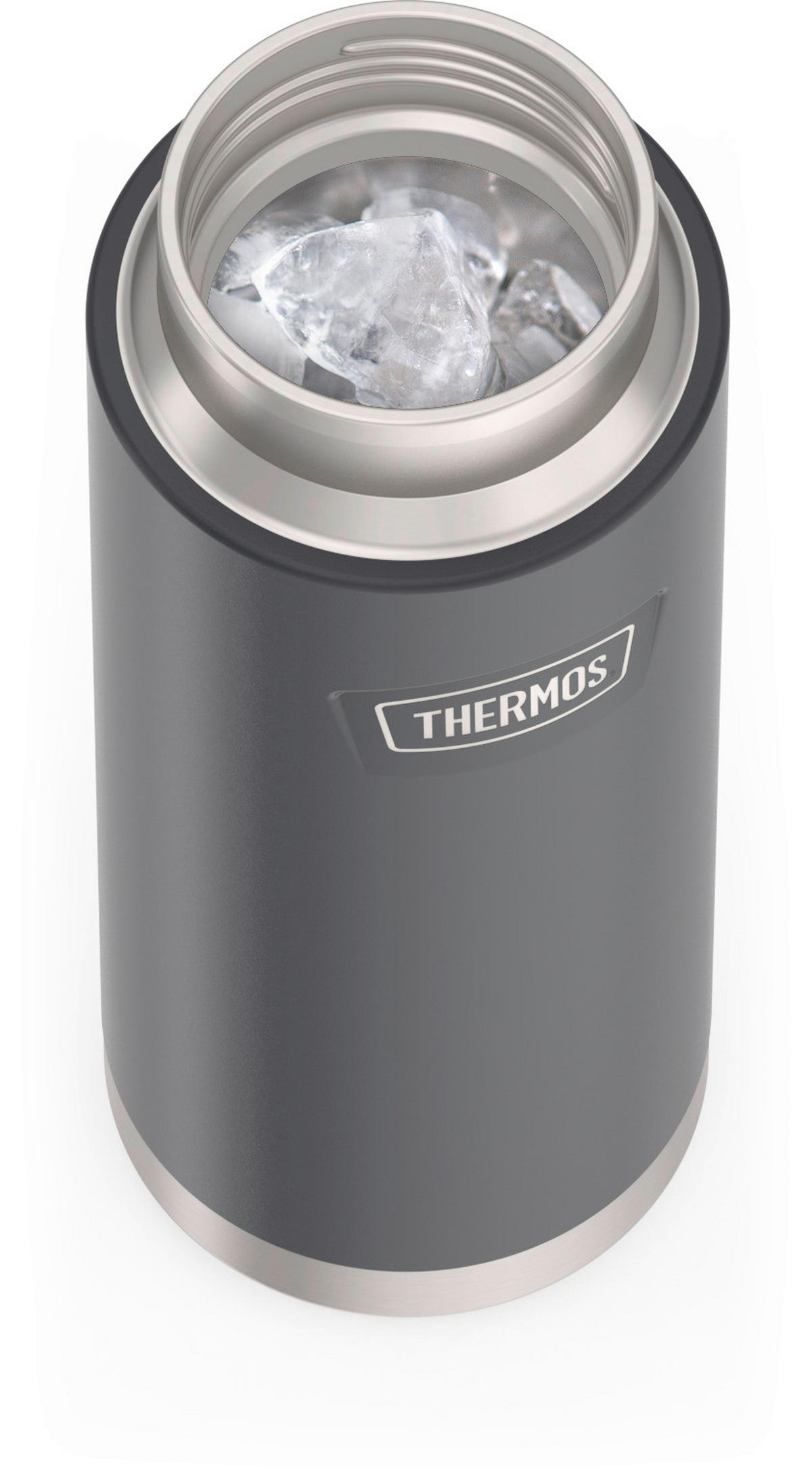 ISOLIERFLASCHE ICON 0,71 L  - Dunkelgrau, Basics, Metall (0,71l) - Thermos