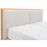 BOXSPRINGBETT 180/200 cm INKL. Matratze - Eichefarben/Beige, KONVENTIONELL, Holz/Textil (180/200cm) - Valnatura