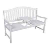 GARTENBANK 150/104/62 cm  in Eukalyptusholzfarben  - Eukalyptusholzfarben, Basics, Holz (150/104/62cm) - Gardenson