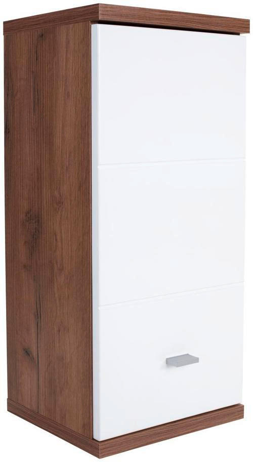 HÄNGESCHRANK 35/70/25 cm  - Eichefarben/Alufarben, KONVENTIONELL, Holzwerkstoff/Kunststoff (35/70/25cm) - MID.YOU