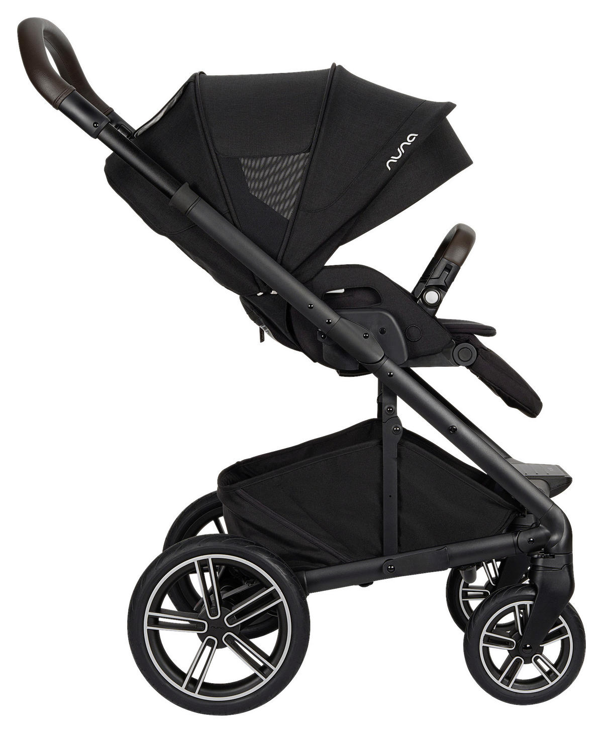 KINDERWAGENSET Mixx Next  - Schwarz, Basics, Kunststoff (60/110/82cm) - Nuna