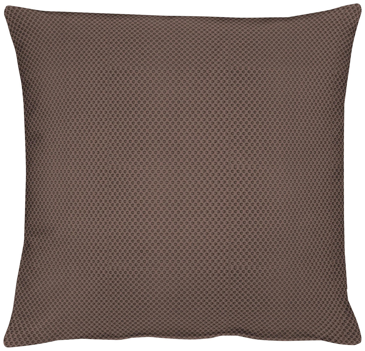 ZIERKISSEN  45/45 cm   - Mokka, Basics, Textil (45/45cm) - Dieter Knoll