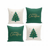 KISSENBEZUG-SET Artfchrst4-115 43/43 cm  - Multicolor, Basics, Textil (43/43cm) - X-Mas
