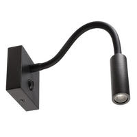LED-WANDLEUCHTE Brahe 8/8/30 cm   - Schwarz, Basics, Metall (8/8/30cm)