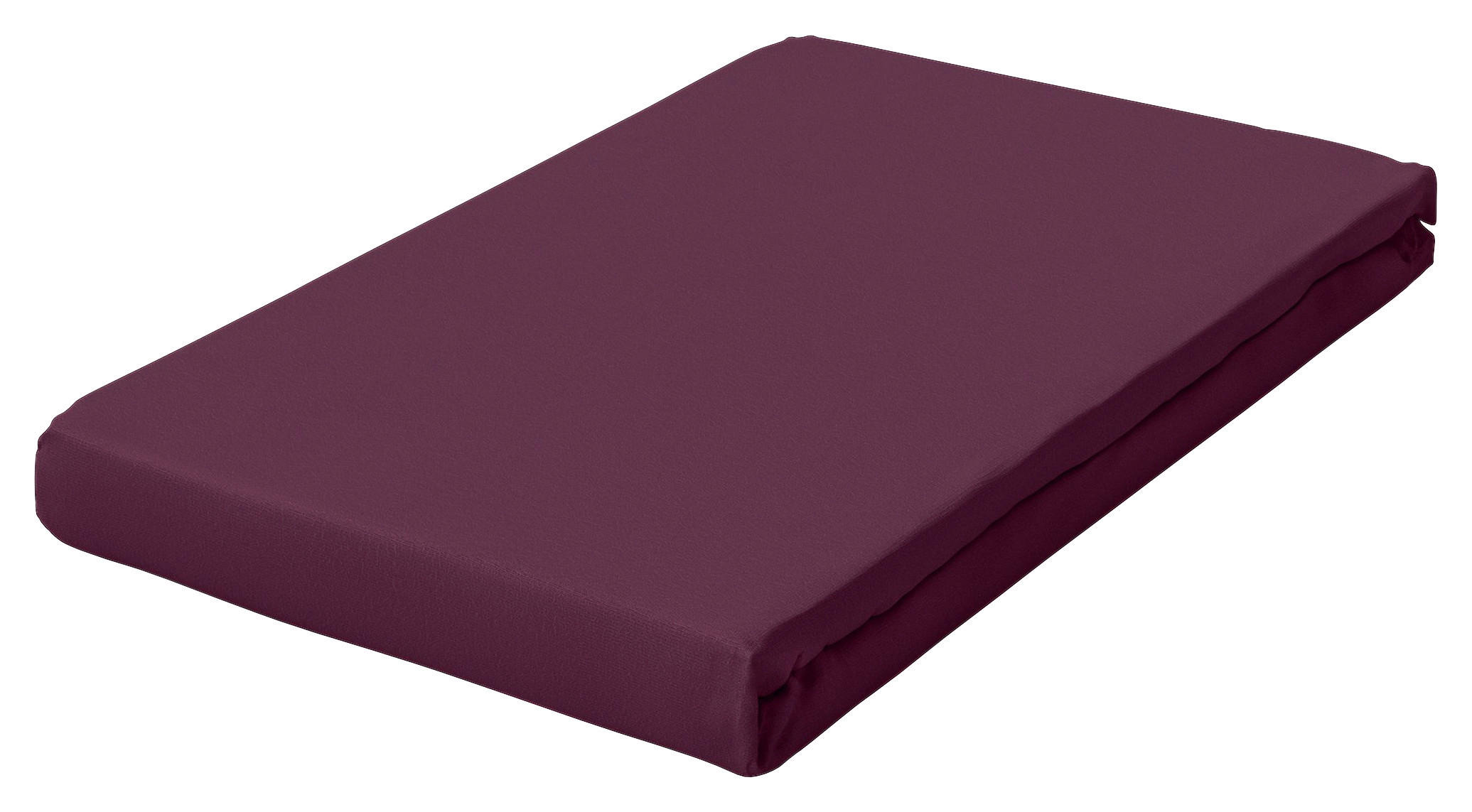 BOXSPRING-SPANNLEINTUCH 90-100/190-220 cm  - Beere, Basics, Textil (90-100/190-220cm) - Schlafgut