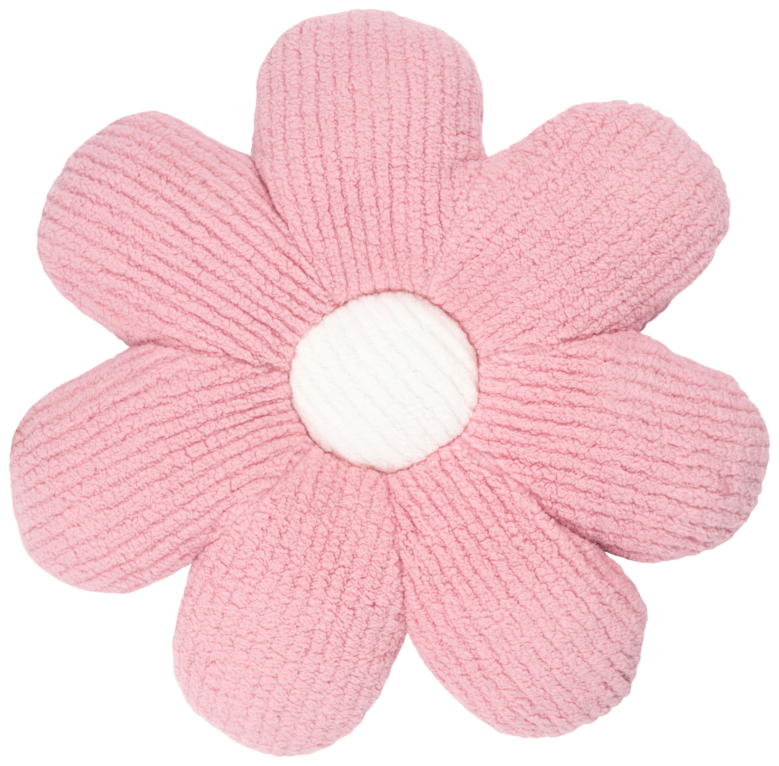 DEKORAČNÍ POLŠTÁŘ 40 cm - bílá/růžová, Design, textil (40cm) - Esposa