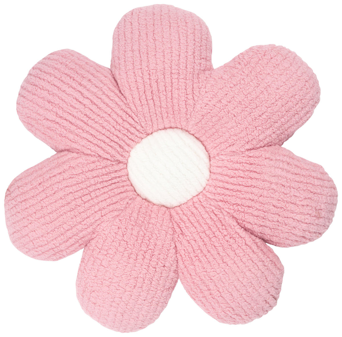 DEKORAČNÍ POLŠTÁŘ 40 cm - bílá/růžová, Design, textil (40cm) - Esposa