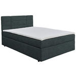BOXBETT 140/200 cm  in Dunkelgrau  - Dunkelgrau/Schwarz, KONVENTIONELL, Holz/Kunststoff (140/200cm) - Carryhome